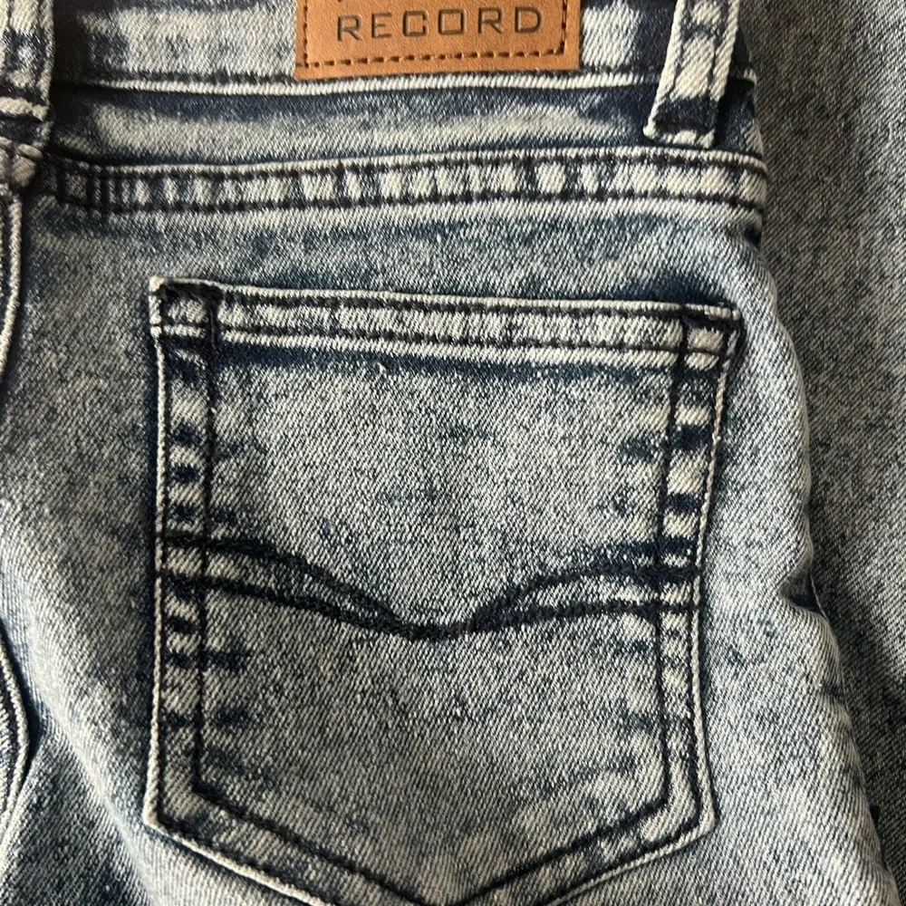 Public Record Big Boy’s Blue Straight Leg‎ Jeans with Classic Stitching, 12, NWT